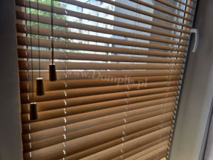 Żaluzje drewniane 35mm.